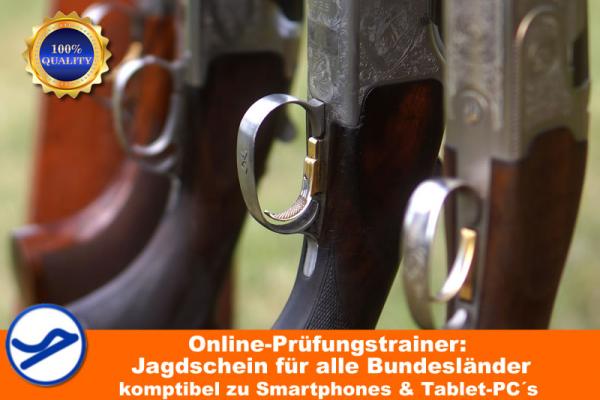 Jagdschein Online-Prüfungsvorbereitung  {{Onlinekurs}}