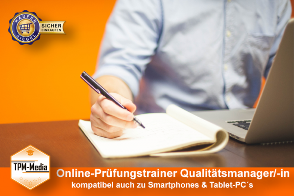 Online-Prüfungstrainer Qualitätsmanager {{Online-Prüfungstrainer}}